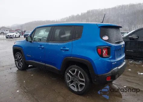 2020 Jeep Renegade Jeepster 4X4 z USA, uszkodzony, nr VIN ZACNJBAB9LPM06143